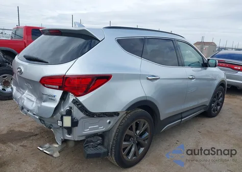 2018 Hyundai Santa Fe Sport 2.0T Ultimate из США, поврежденный, VIN 5XYZW4LA2JG504434
